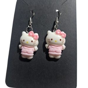 Cute Hello Kitty Charm Earrings
